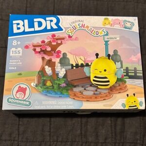 BLDR Original Squishmallows Sunny's Park Life Building Set 155 Pieces Ages 8+